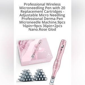 Professional Serganf Micro needling pen with extra pins